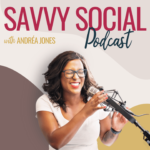 Savvy social podcast logo