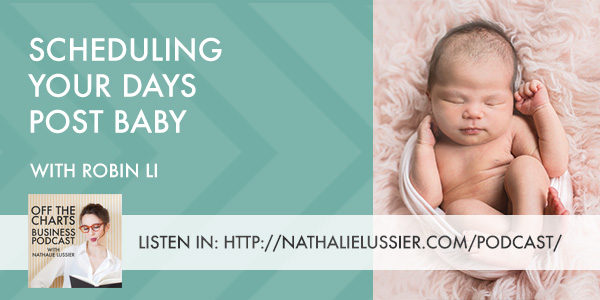 scheduling your days post baby