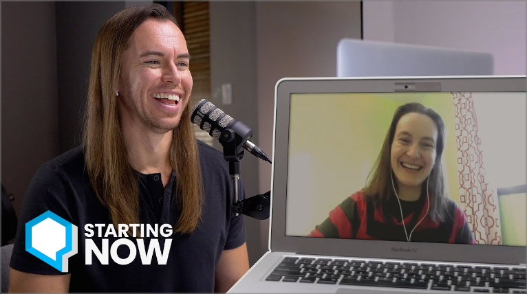 Starting now podcast thumbnail