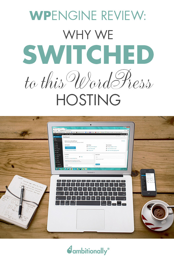 Learn why we decided to switch to WPEngine hosting for our WordPress website. #websites #webhosting #onlinebusiness
